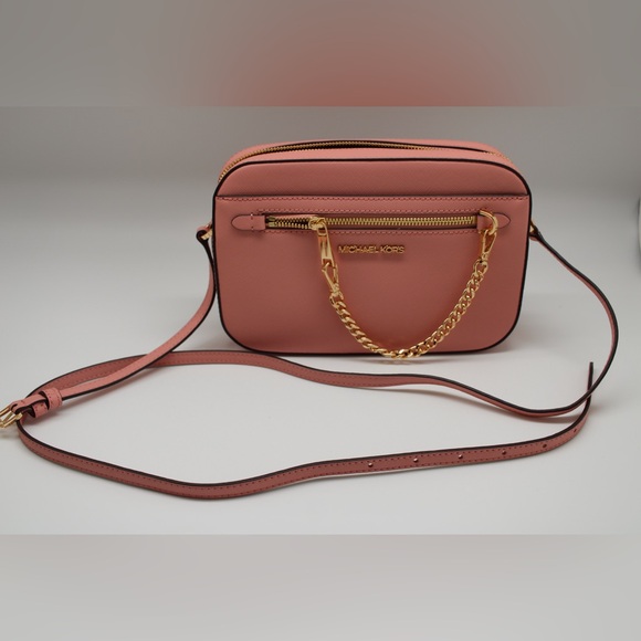 MICHAEL Michael Kors Handbags - Michael Kors Women Leather Crossbody Bag Handbag Messenger Shoulder Purse
